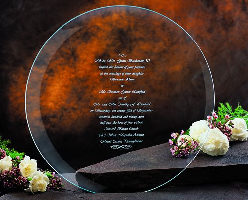 Invitation Plate